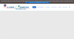 Desktop Screenshot of ilpiedediabetico.it